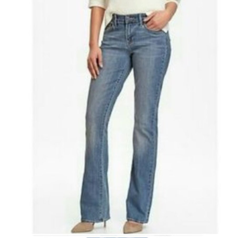 GAP Low Rise Boot Cut Jeans